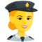 Police Officer emoji on Messenger